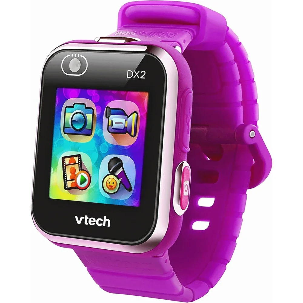 VTech KidiZoom Smartwatch DX2 Purple Smart Watch for Kids Camera Video Games NEW